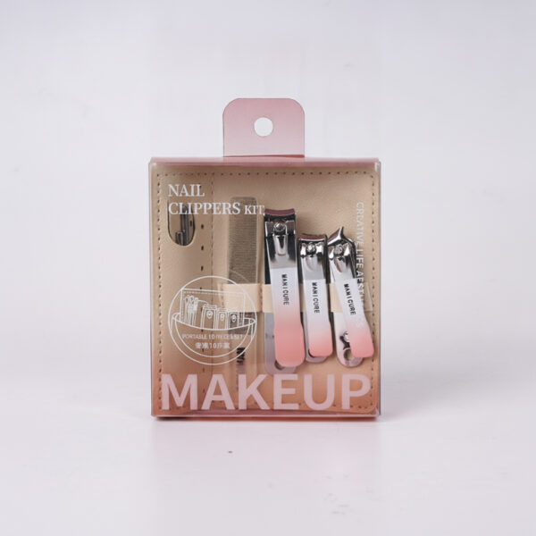 Crystal Manicure Set 10-Piece Set/Pink