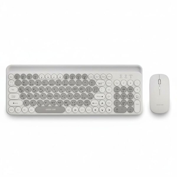 Wireless Duo Wireless Mouse +Keyboard - Grey #GNWLDUKYBKGY
