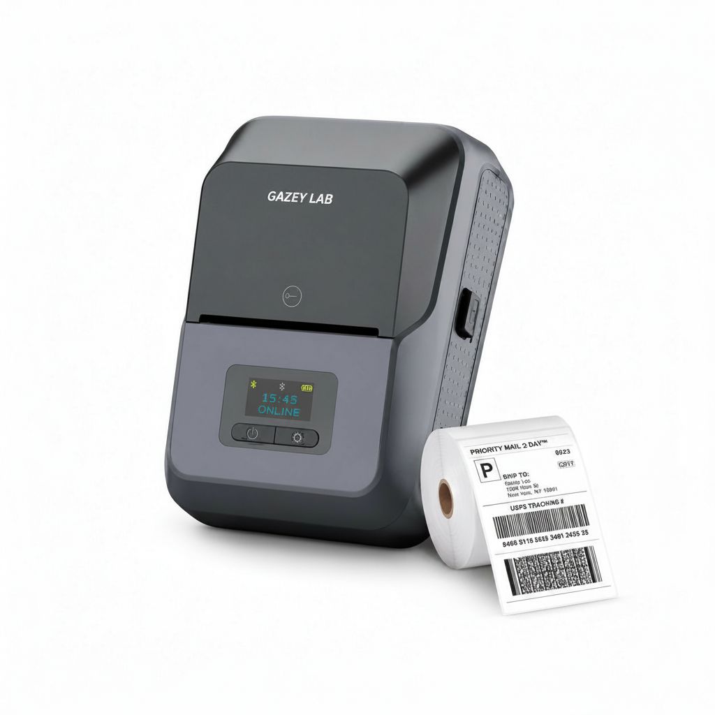 6935100185767 Thermal Printer - Grey #GNTHPRINTGY