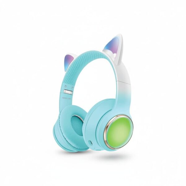GL-400 Kids Wireless Head Phone - Blue #GNK400HPBL