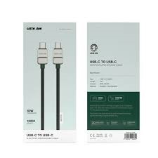 Electroplated Braided Cable Usb-C To Usb-C Black #GNELUCUC1BK