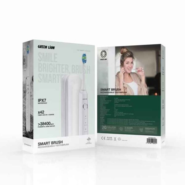 Smart Rechargeable Toothbrush White #GNSMBRSHWH