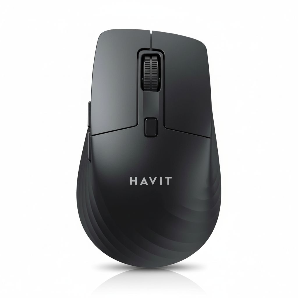 6939119039387-7 Wireless Mouse Black #MS58WB