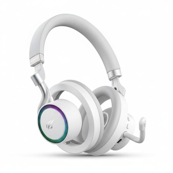 Bluetooth Headphones 20H Playtime White/Gray #Fuxi-H8