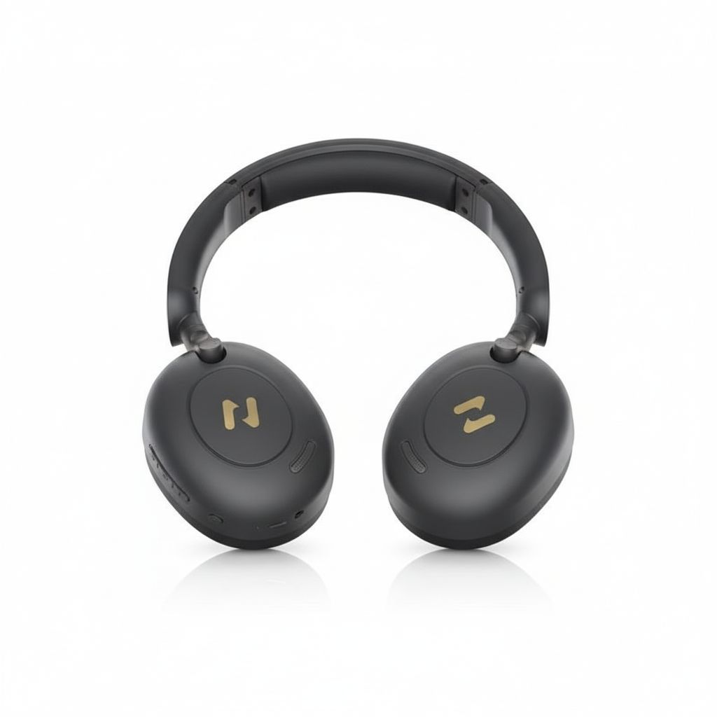 6939119045609-6 Bluetooth Headphones ANC Black #H682BT PRO