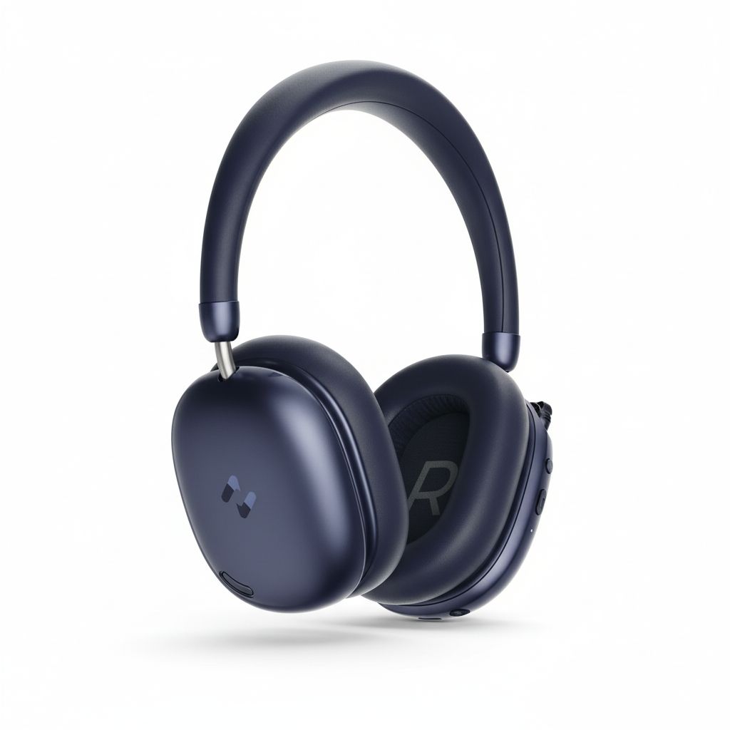 6939119047399-6 Bluetooth Headphones ANC #H670BT