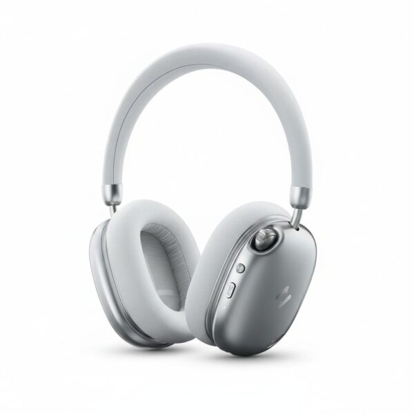 Bluetooth Headphones ANC Silver #H670BT