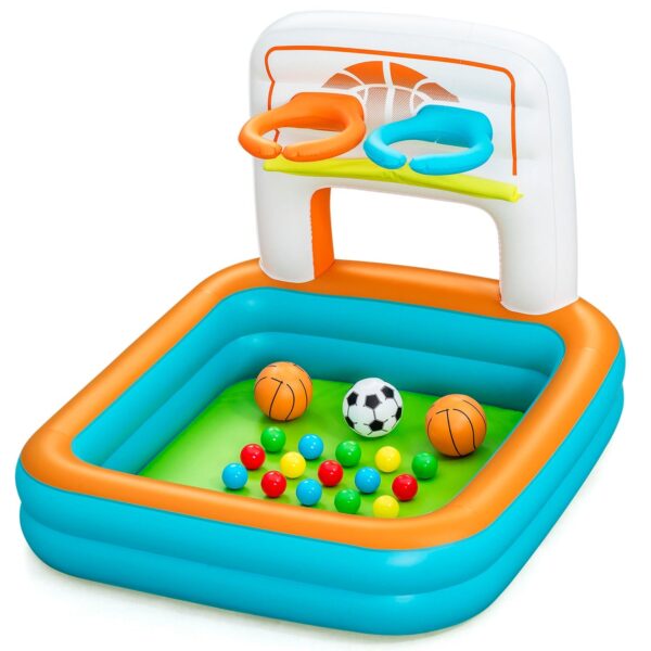 3-in-1- ball pit Kick 'n Swish™ 120 x 107 x 84 cm