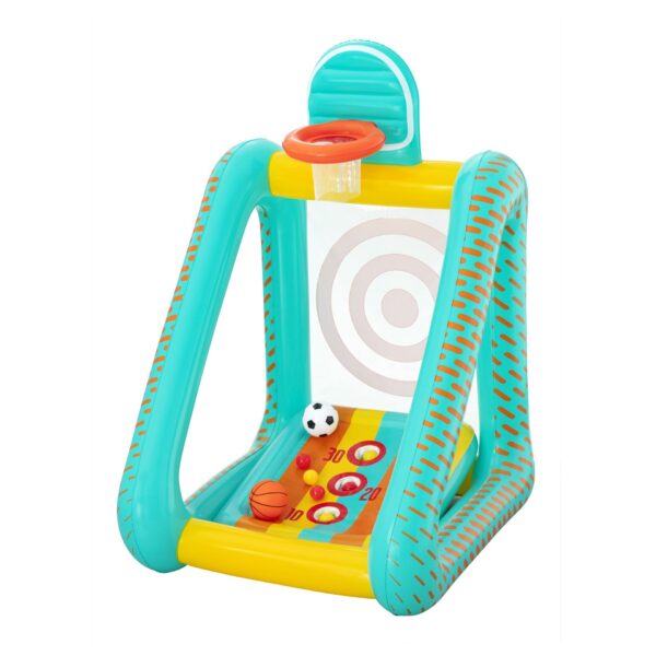 3 in 1 Throwing Game Bullseye 127 x 109 x 178 cm