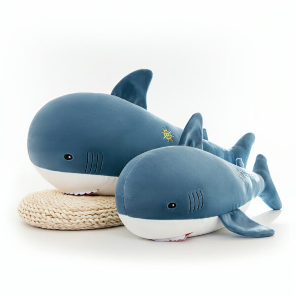 Nautical Shark DollBlue 60Cm