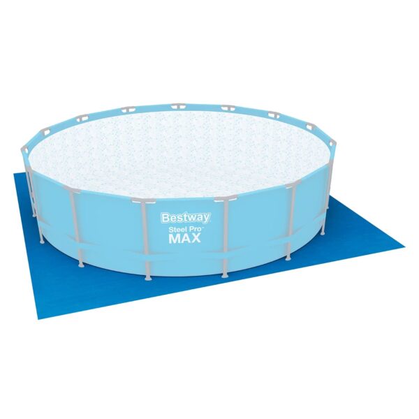 PE- ground cloth 488 x 488 cm, blue, square