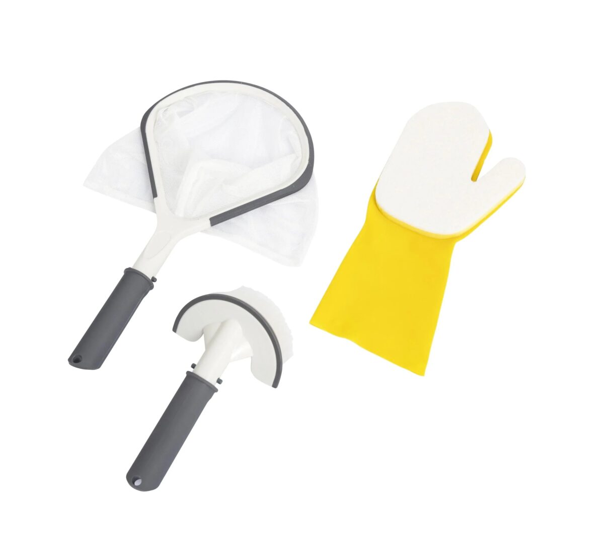 SaluSpa All in One 3 Piece Cleaning Tool Set for Spa