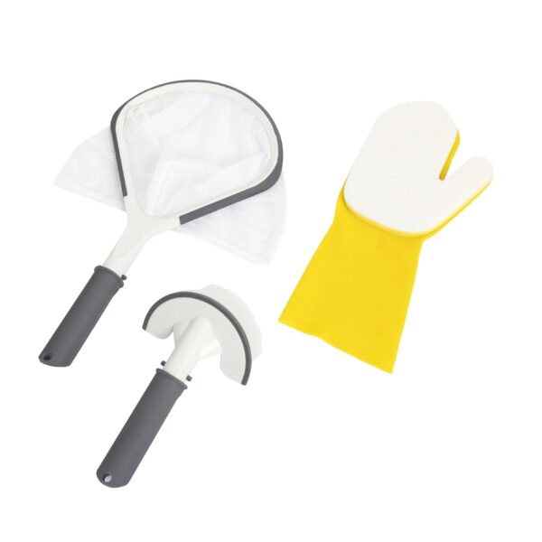 SaluSpa All in One 3 Piece Cleaning Tool Set for Spa