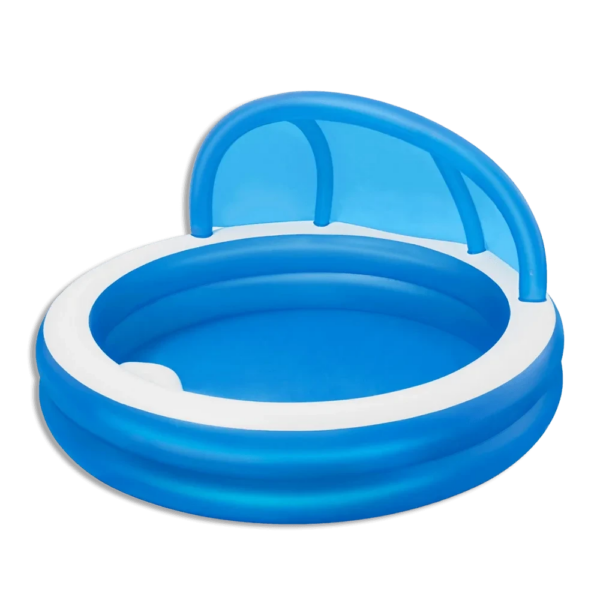 2.41mx1.40m Round Blue Inflatable Pool