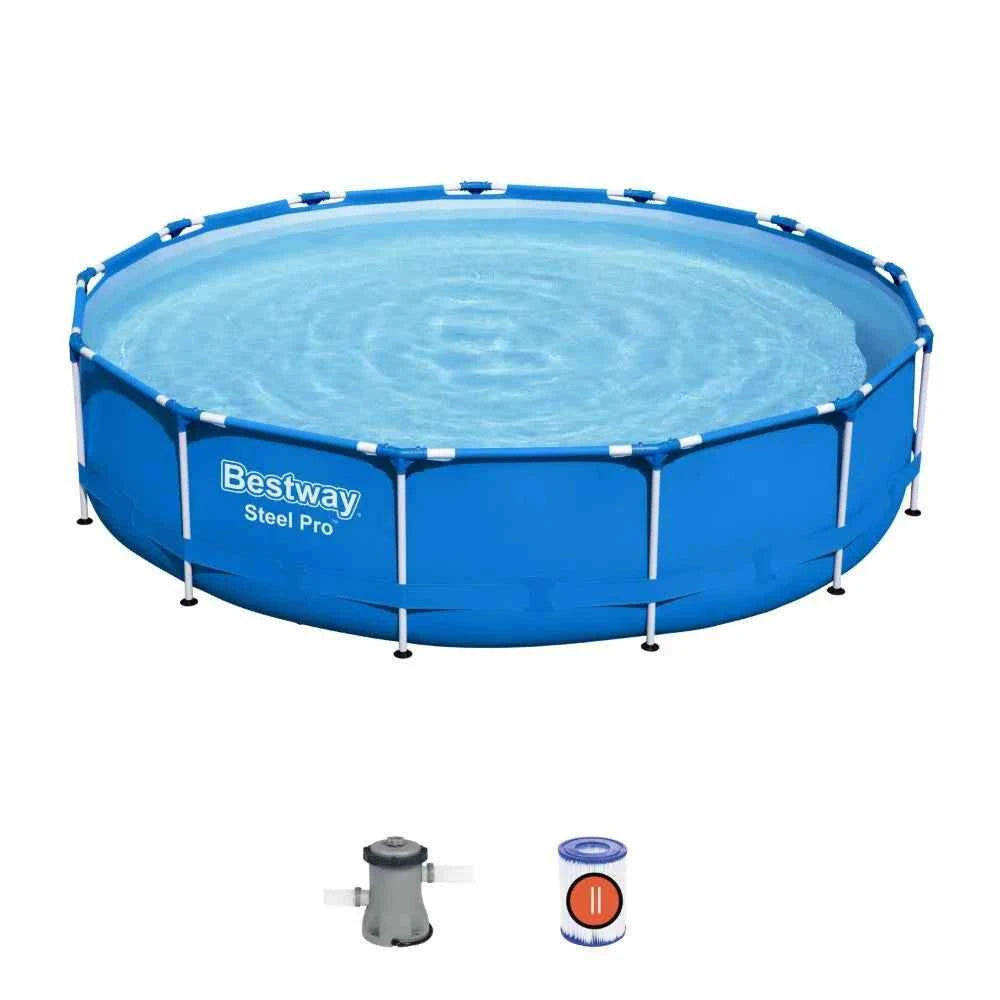 6942138984453_c320bdf9-6805-4227-8d49-09ae50663f73 Steel Pro Round Pool Set 3.96m x 84cm