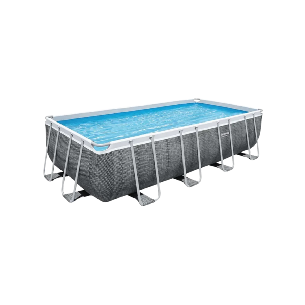 Power Steel Rectangular Pool Set 4.88m x 2.44m x 1.22m