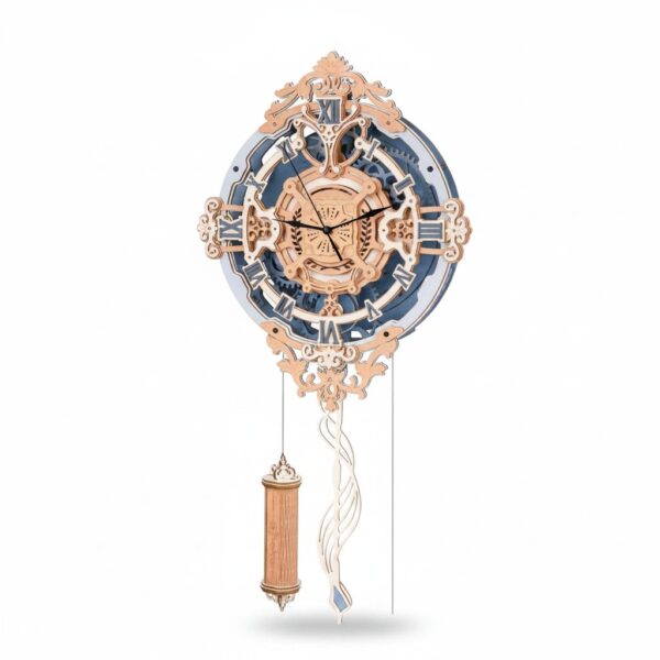 3D Wooden Puzzle - Romantic notes · wall clock 298 x 107 x 644 mm 231 pcs #LC701
