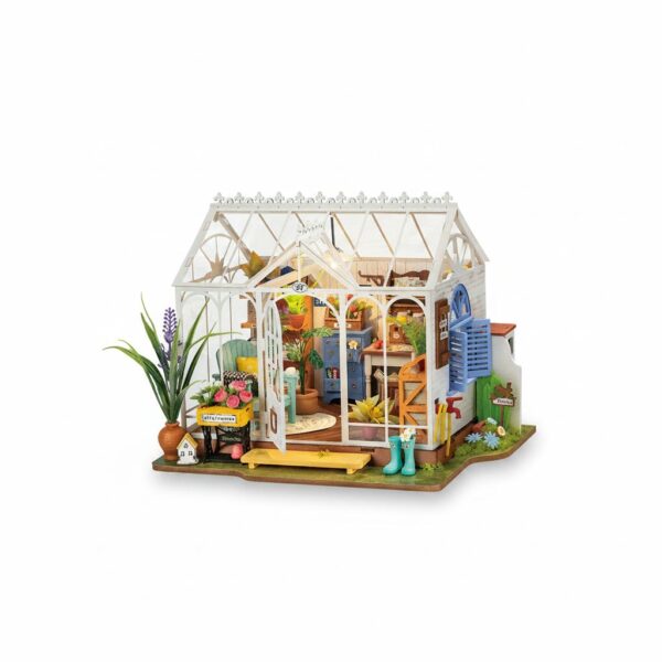 DIY Miniature House Kit - Dreamy Garden House 245 X 190 X 190 mm 240 pcs #DG163