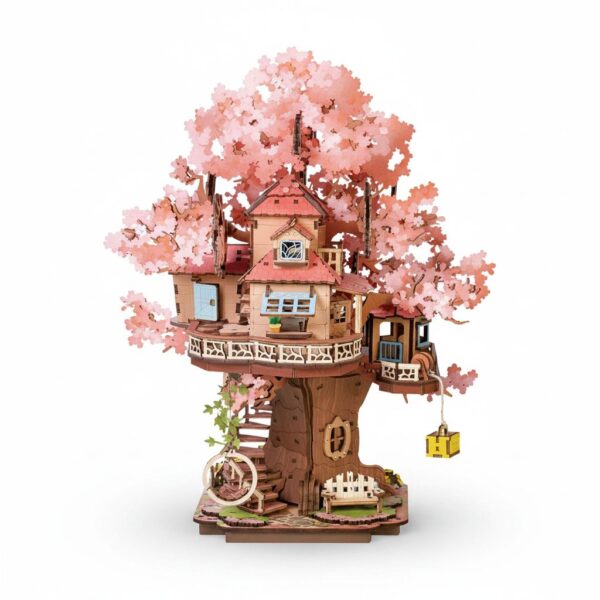 DIY Miniature House Kit - Sakura Tree House #TGS04