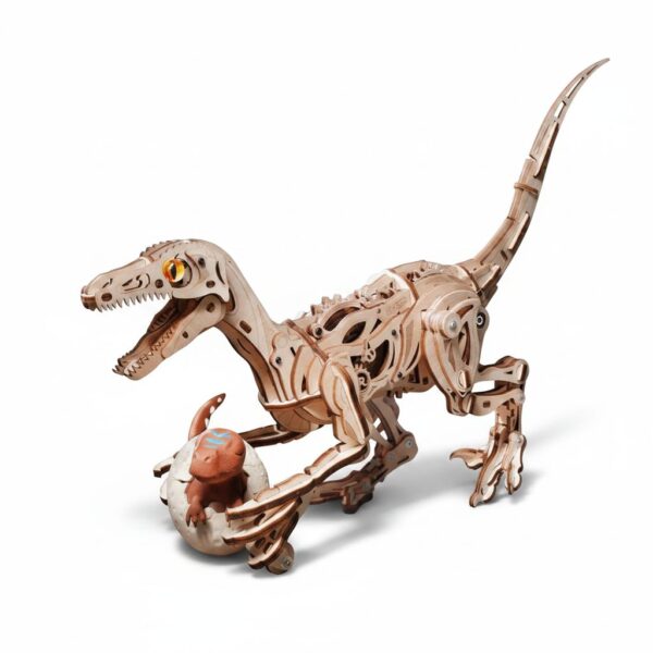 3D Wooden Puzzle - Velociraptor #LD01