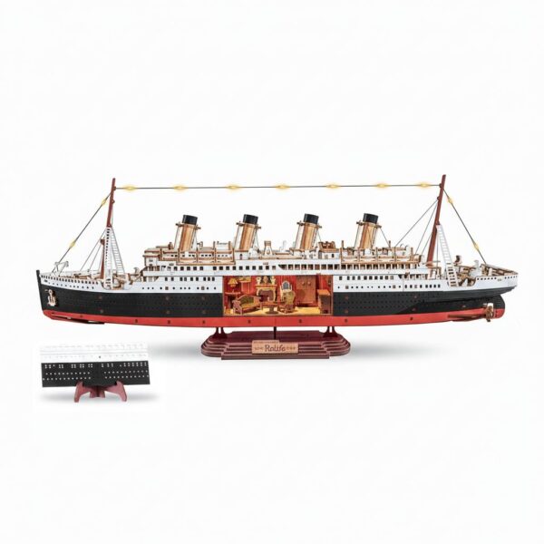 3D Wooden Puzzle - Eternal Atlantic Voyager 433PCS #TGL02
