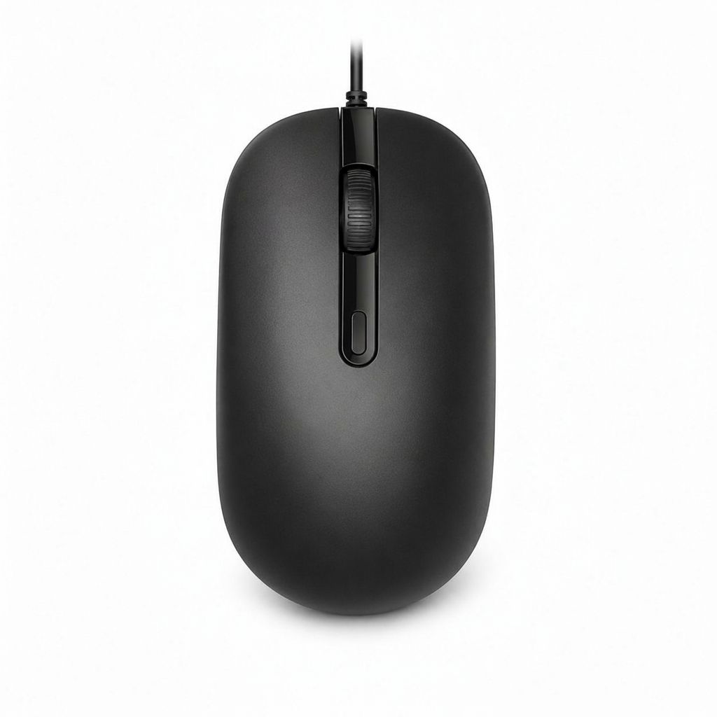 6959144063423 Optical Mouse Maxcomfort Adjustable Dpi Wired Black #Cm-2400