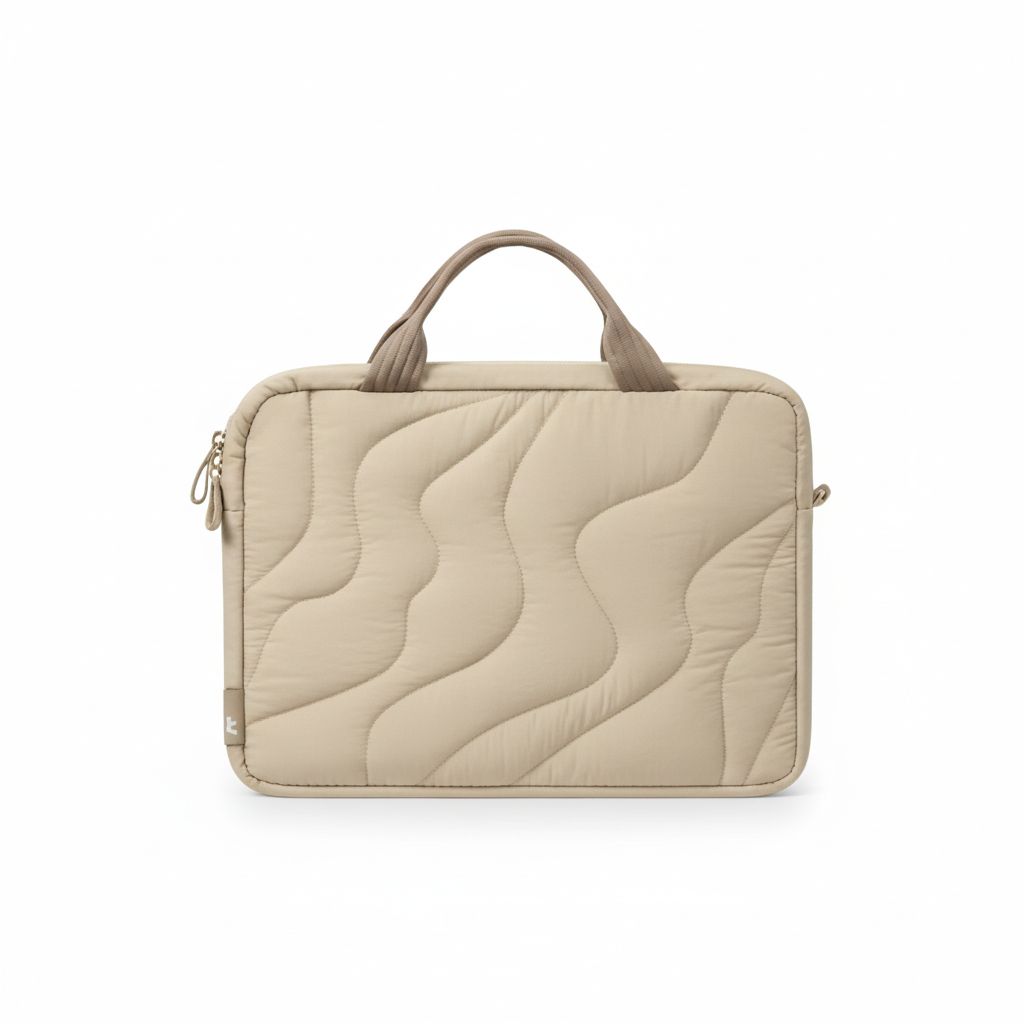 6970412222779 Puffy Laptop Handbag Natural Sand Terra-A2816 Inch#A28F2K2