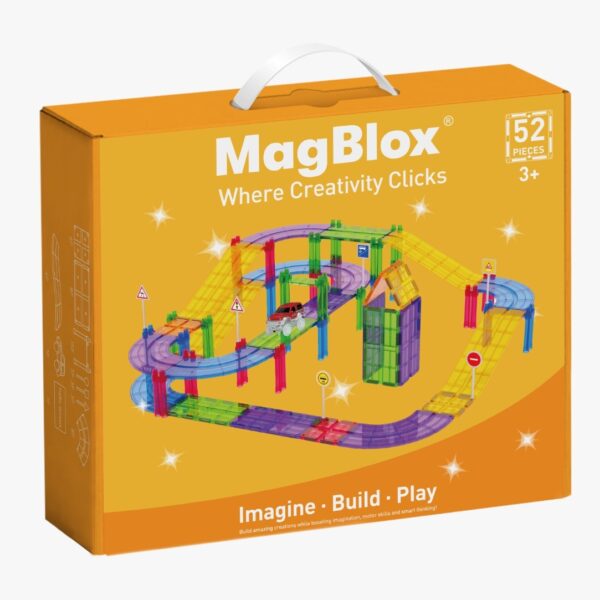 Magnetic Tiles 52pcs#MB-52-CTK