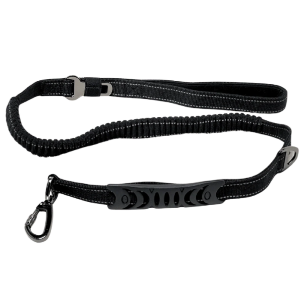 Tactical Leash Black With Seatbelt