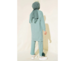 Mint Green Ribbed Two Piece Set - Image 
