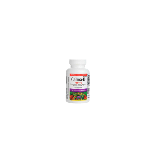 Calma‑D Forte Calcium Magnesium Vitamin D Webber Naturals