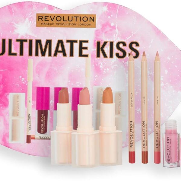 REVOLUTION BEAUTY ULTIMATE KISS GIFT SET