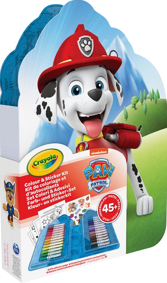 71662107833 Colour & Stickerkit Paw Patrol#CY040783