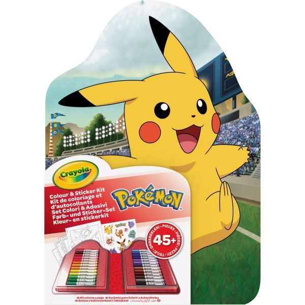 Colour & Sticker Kit, Pokemon#CY040785