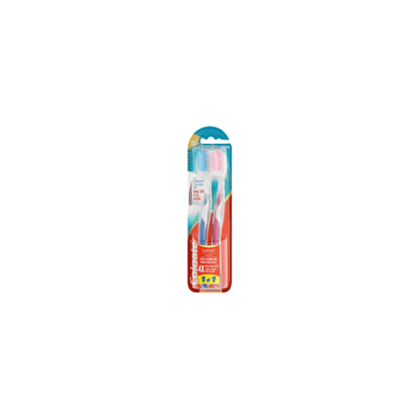 Slim Soft Compact Multipack Toothbrush Colgate