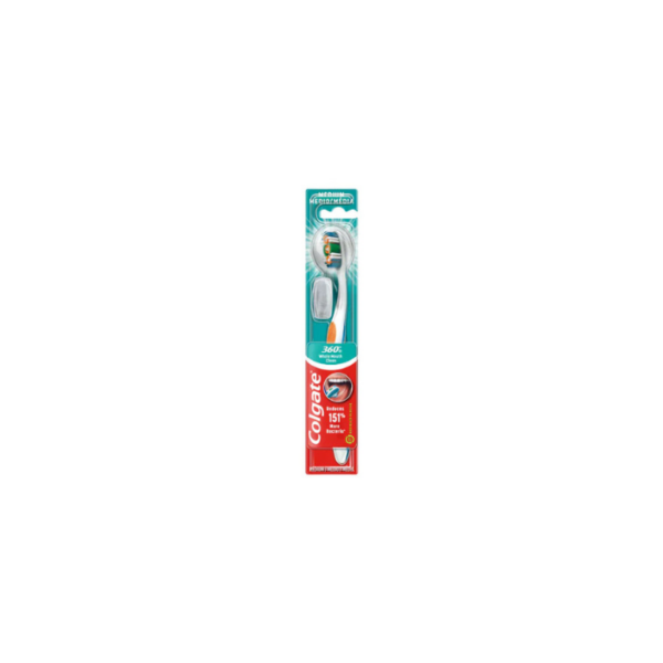Whole Mouth Clean Medium Toothbrush Colgate 360