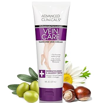 ADVANCED CLINICALS VEIN CARE VARICOSE VEN CREAM