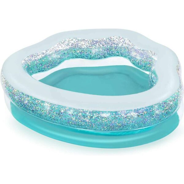 Sparkle Shell Kiddie Pool 150x127x43cm