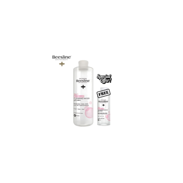 3 In 1 Micellar Water 400Ml+100Ml Free Beesline