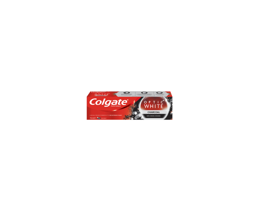 733 Charcoal Whitening Toothpaste Colgate Optic White - Image 1