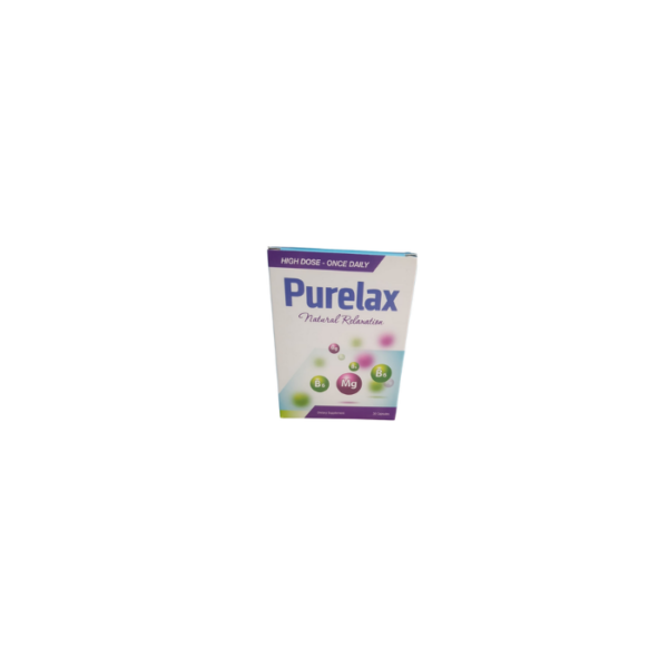 Purelax Magnesium Vitamin B6 Capsules