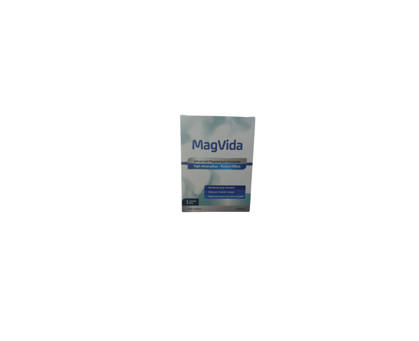 741 MagVida Magnesium Glycinate Capsules - Image 1