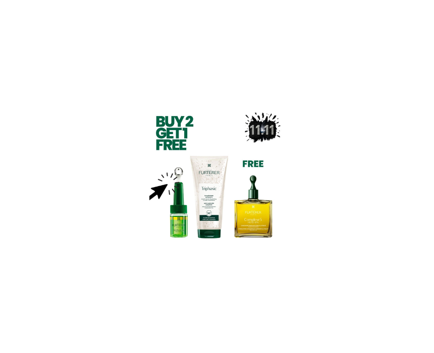 766 Triphasic Shampoo & Serum Bundle Rene Furterer - Image 1