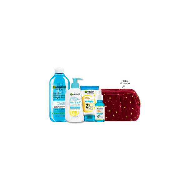 Garnier Fast Clear Acne Care Set