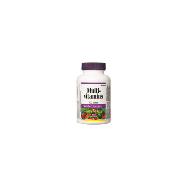 Webber Naturals Multi-vitamins 100 Tablets