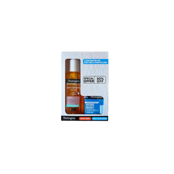 Spot Control Facial Wash Neutrogena with Hydro Boost Water Gel