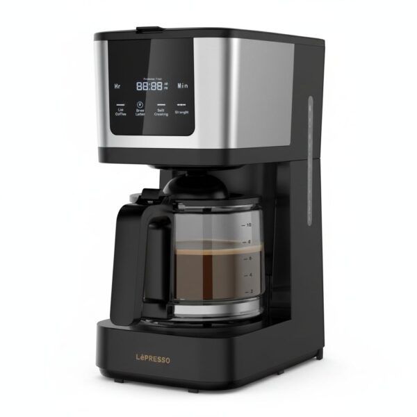 Rich Brew Drip Coffee Maker 1.25L Jar 900W- Black #LPCFFM0006-BK