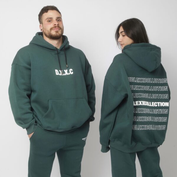 DXXC Hoodie - Dark Teal Green