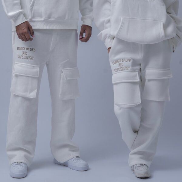 Essence of Life Sweatpants - Creamy White