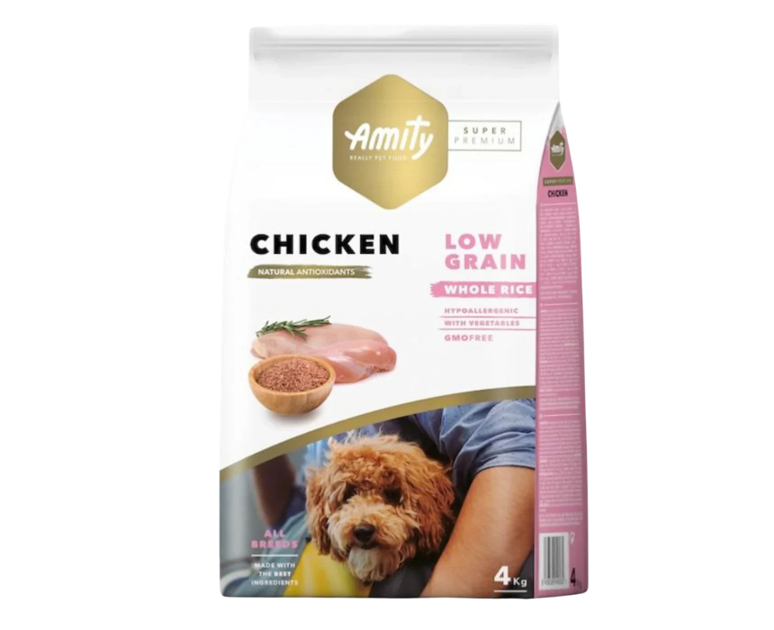 8 Amity Super Premium Chicken Low Grain Whole Rice - Image 1